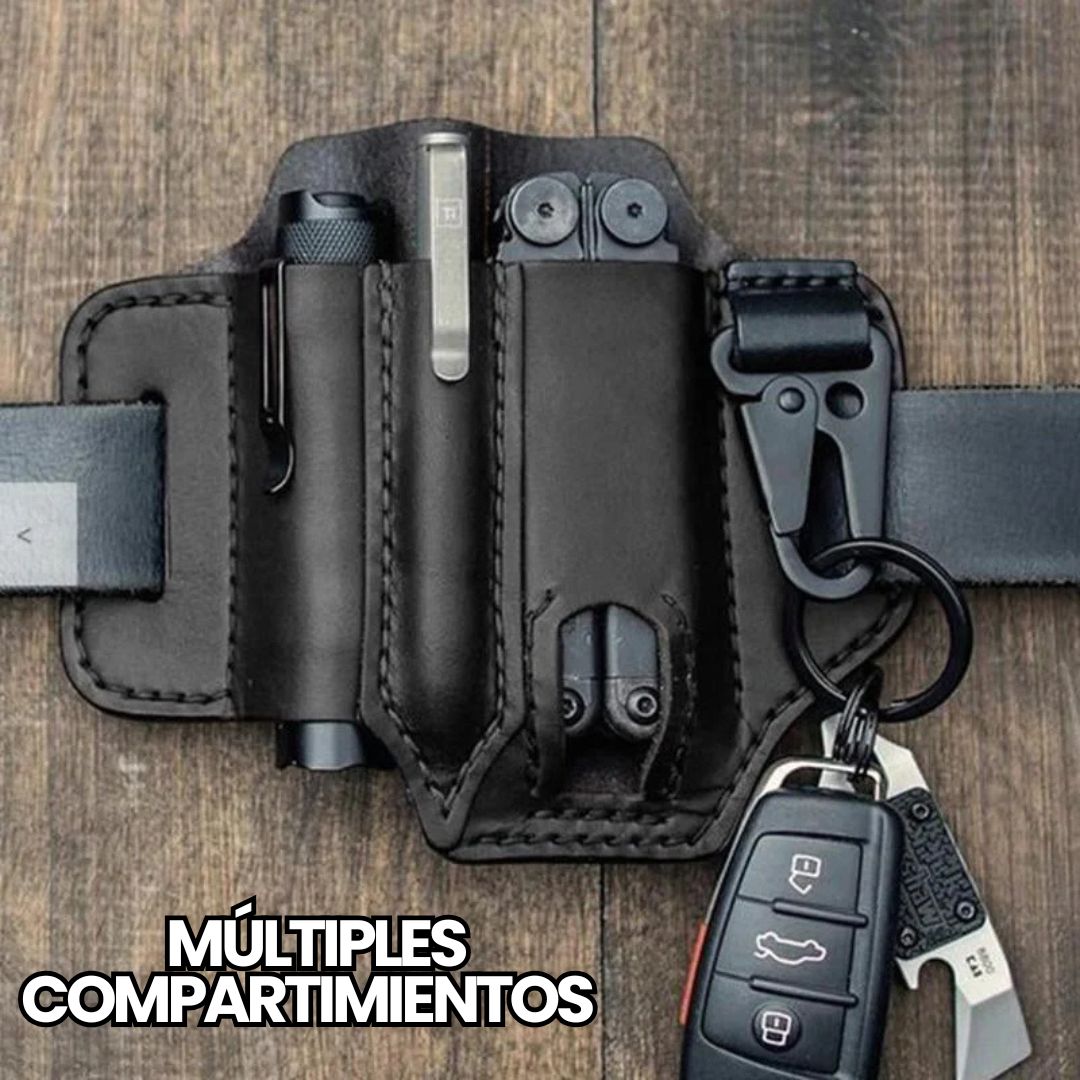 FUNDA MULTIUSOS EN CUERO PARA CINTURÓN®