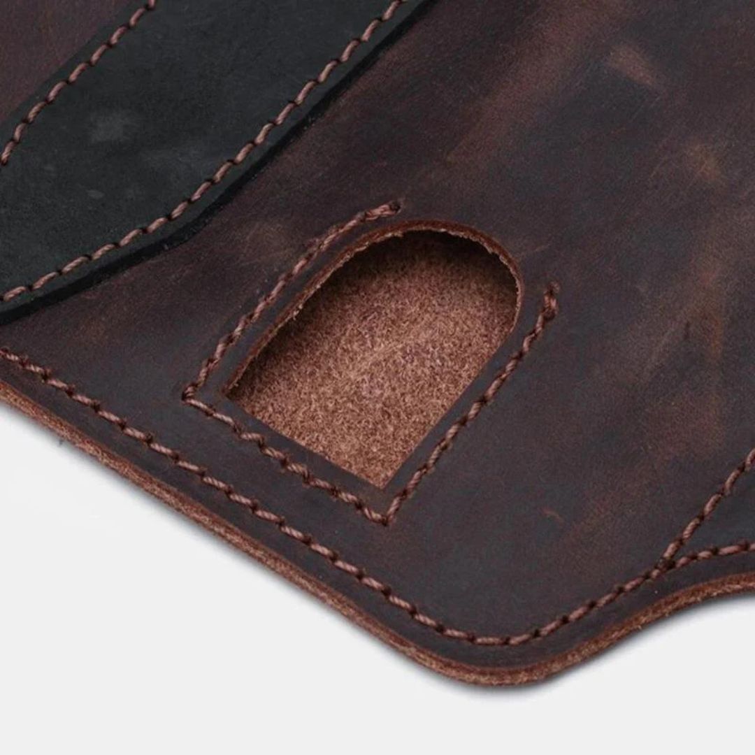 FUNDA MULTIUSOS EN CUERO PARA CINTURÓN®