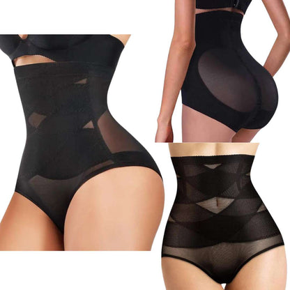 PAGUE 1 LLEVE 2 - FitShape® - PANTY FAJA MOLDEADOR de COMPRESION DE ABDOMEN y LEVANTA COLA + REGALO GEL TERMOREDUCTOR