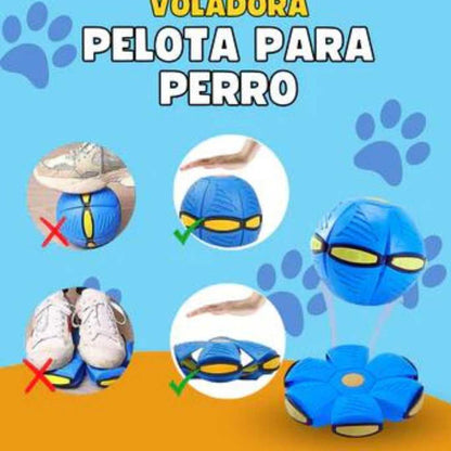 FlyBall® - PELOTA VOLADORA LIBERA EL ESTRÉS DE TU PERRO