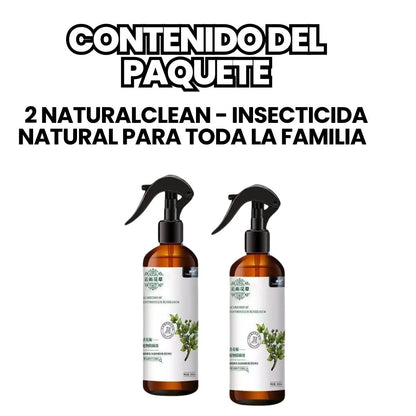 NATURAL CLEAN ® - INSECTICIDA NATURAL CONTRA ÁCAROS PARA TODA LA FAMILIA - PROMOCIÓN PAGUE 1 LLEVE 2