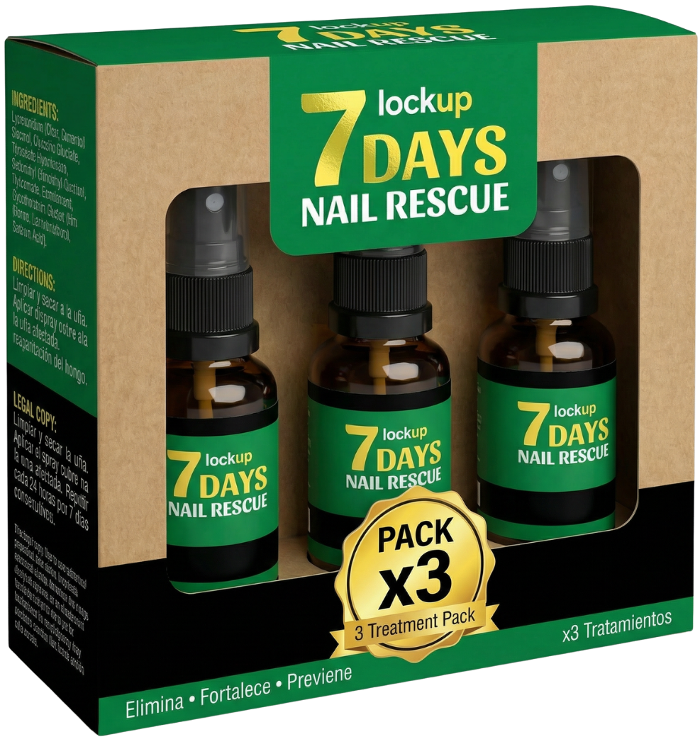 TRATAMIENTO 7 DIAS UÑAS - PACK de 3