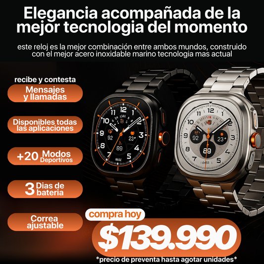 LuxWatch - SMARTWATCH DE LUJO