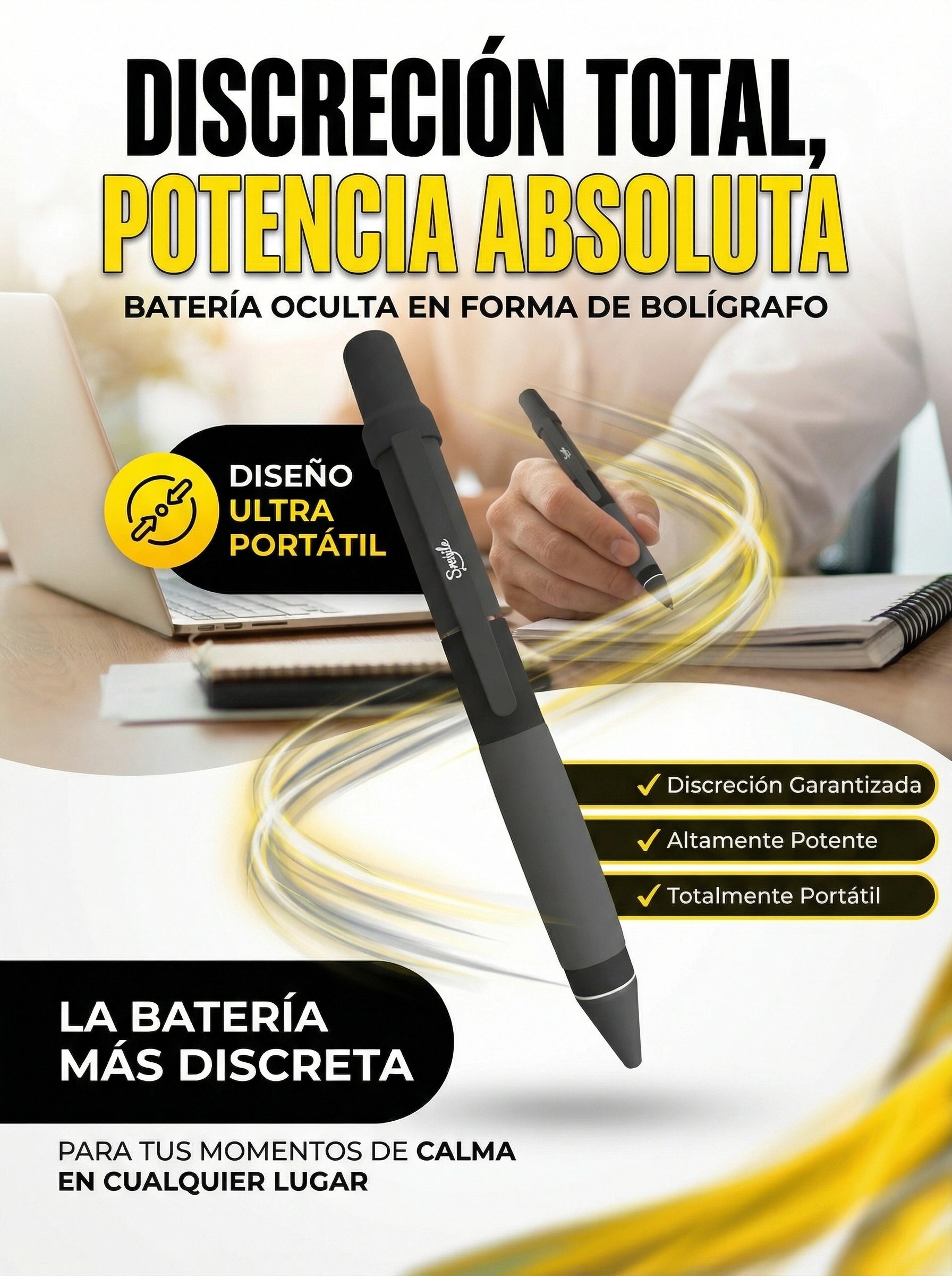 Lápiz batería destilado