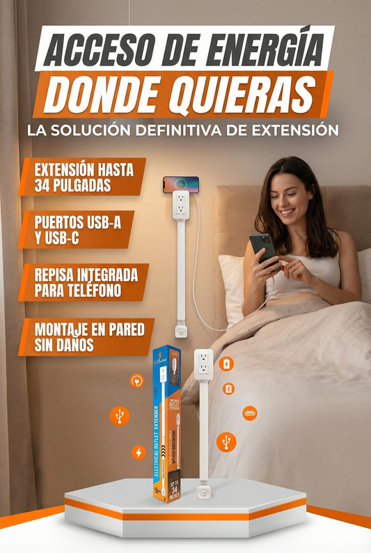 Extensor de tomar corriente